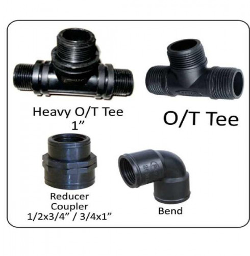 PP THREADED FITTINGS