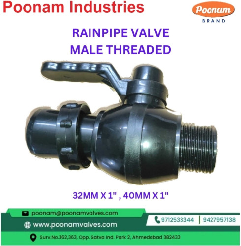 Rainpipe Valve 32mm x 1" & 40mm x 1"